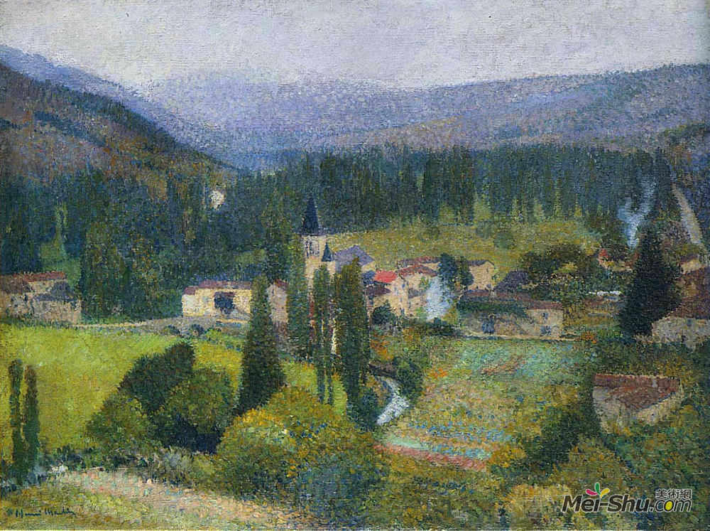 亨利马丁(Henri Martin)高清作品《维拉特》