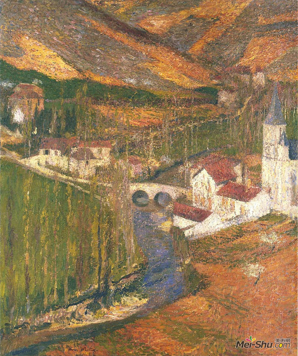亨利马丁(Henri Martin)高清作品《维拉特》