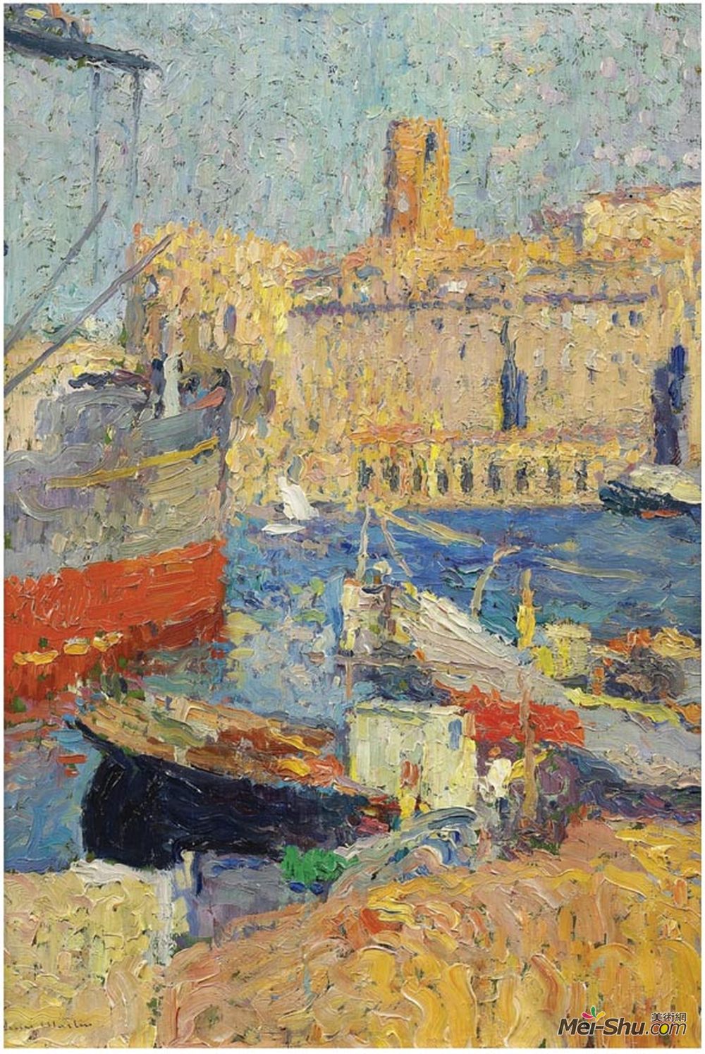 亨利马丁(Henri Martin)高清作品《马赛》