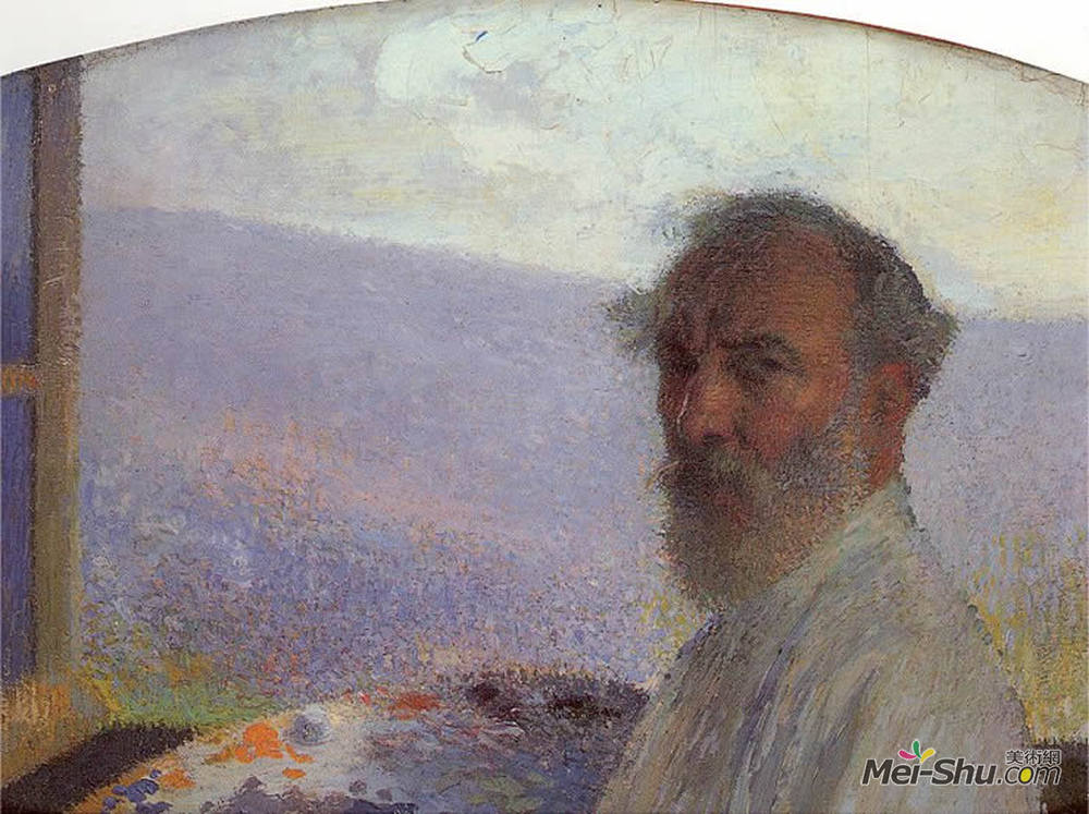 亨利马丁(Henri Martin)高清作品《自画像》