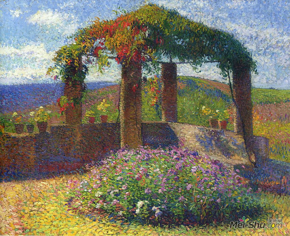 亨利马丁(Henri Martin)高清作品《光彩》