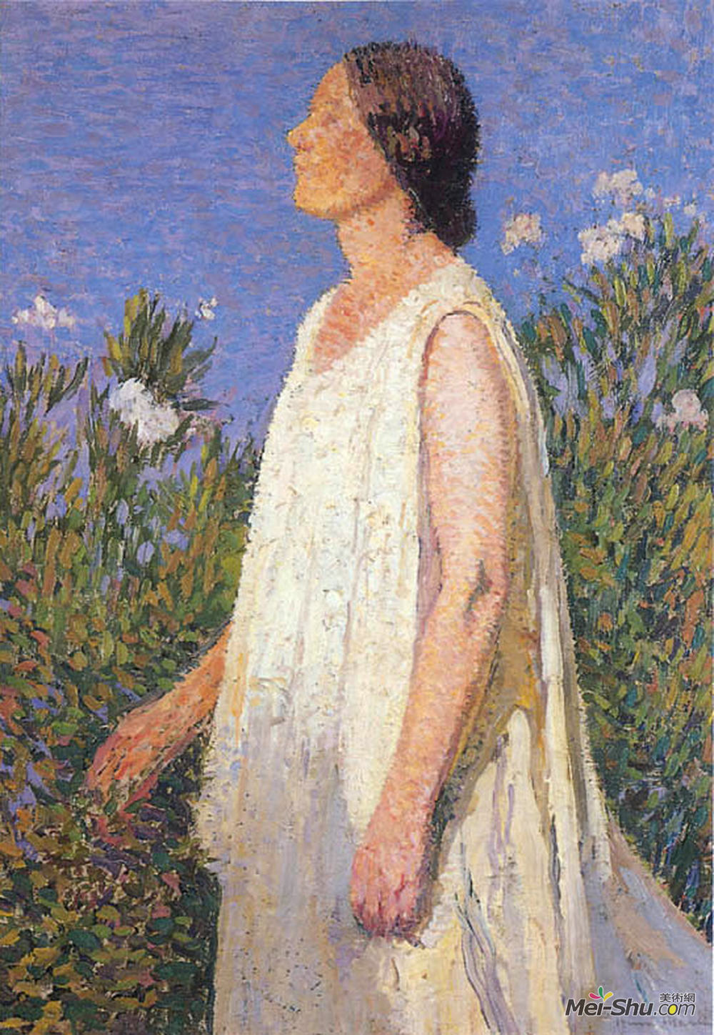 亨利马丁(Henri Martin)高清作品《第六感女神》