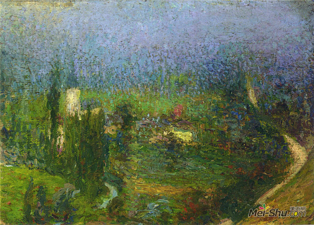 亨利马丁(Henri Martin)高清作品《鲁人，你的观点》