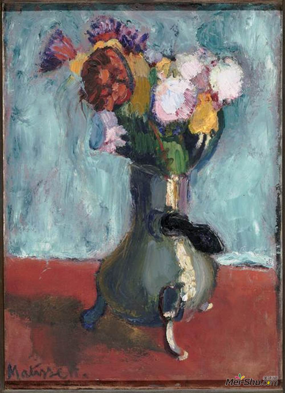 亨利·马蒂斯(Henri Matisse)高清作品《巧克力花束》