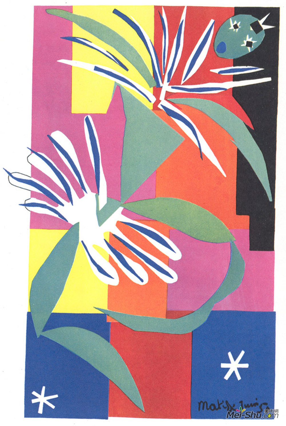 亨利·马蒂斯(henri matisse)高清作品《克里奥尔舞蹈家》