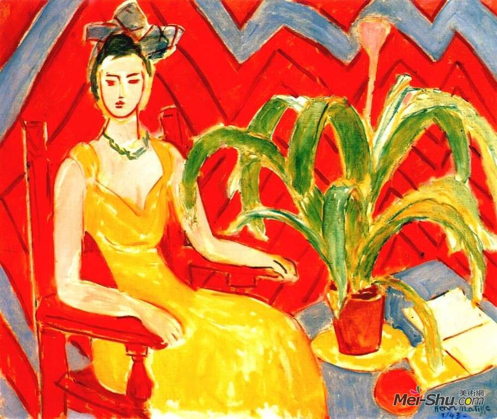 亨利·马蒂斯(Henri Matisse)高清作品《米凯拉》