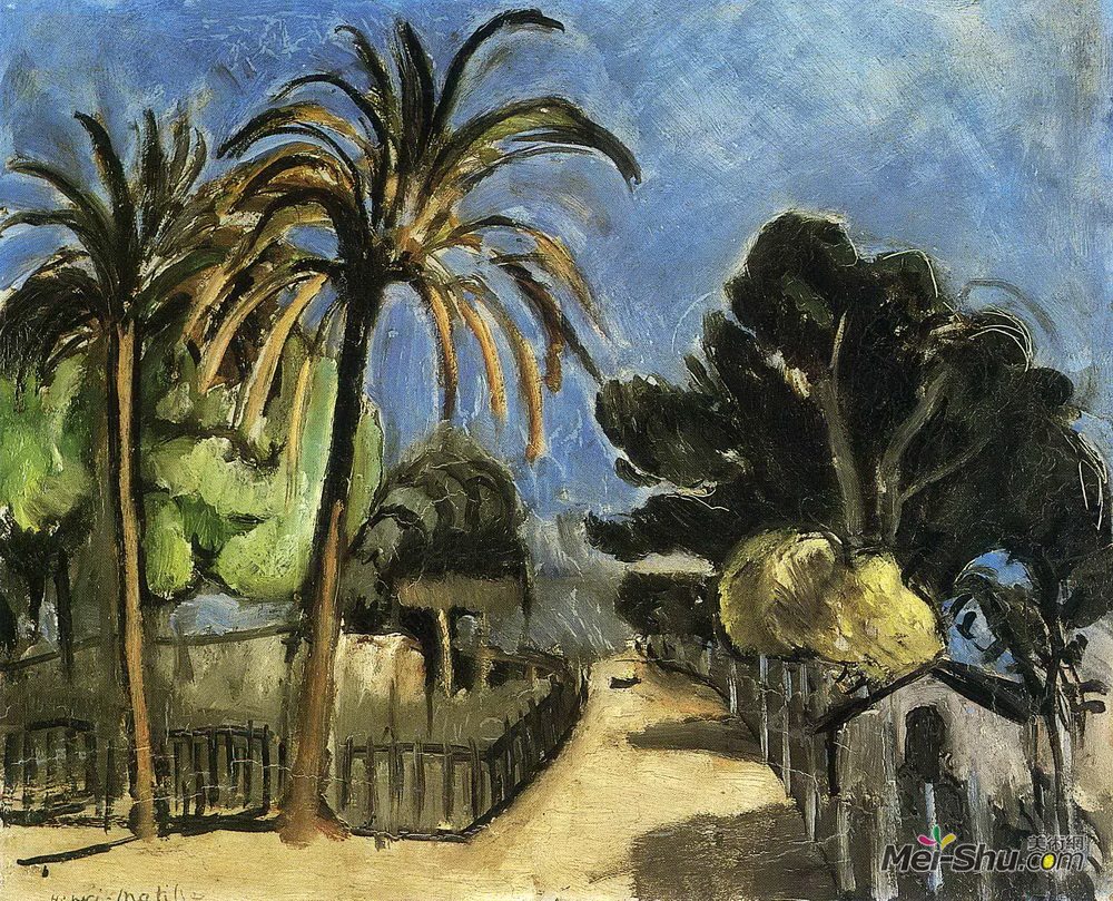 亨利·马蒂斯(Henri Matisse)高清作品《未验明的》