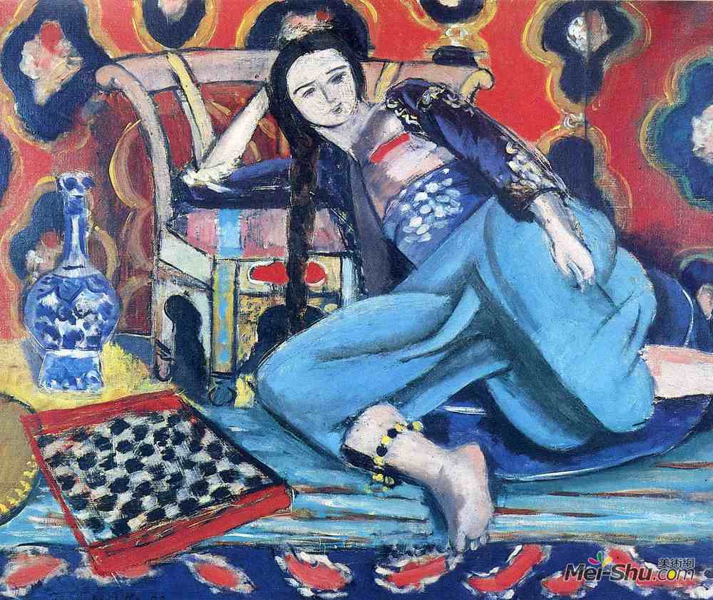 亨利·马蒂斯(Henri Matisse)高清作品《土耳其式椅子》