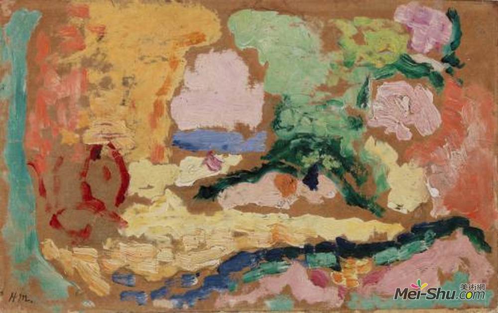 亨利·马蒂斯(Henri Matisse)高清作品《上载的幸福生活》