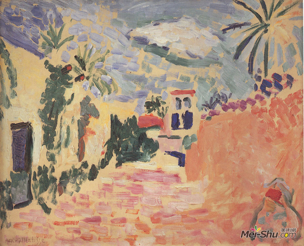 亨利·马蒂斯(Henri Matisse)高清作品《比斯克拉街》