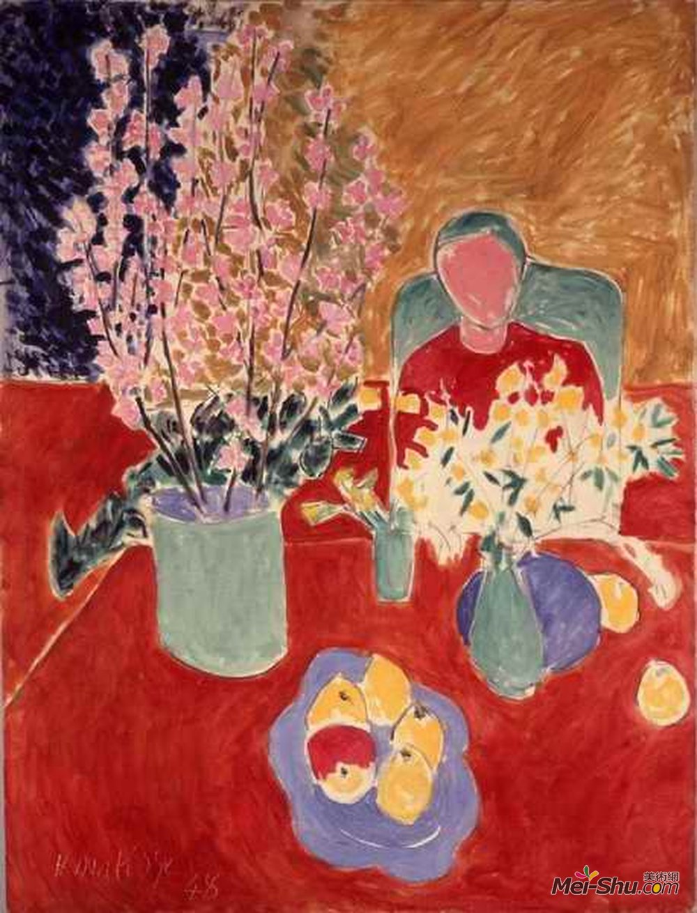 亨利·马蒂斯(Henri Matisse)高清作品《梅花》