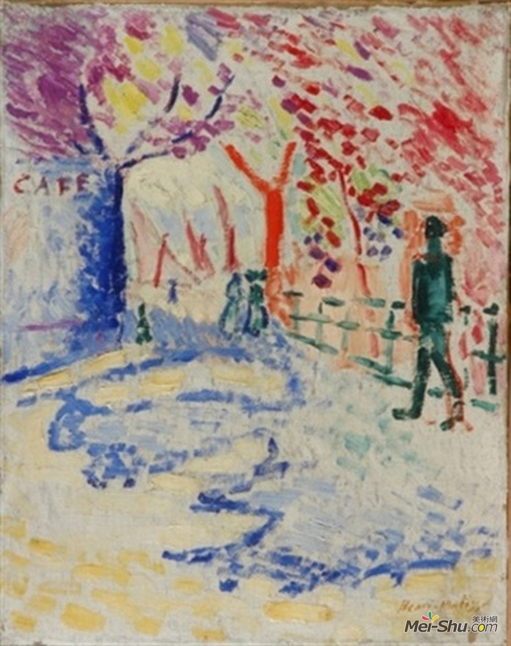 亨利·马蒂斯(Henri Matisse)高清作品《Un Beau Matin D&ét&é》