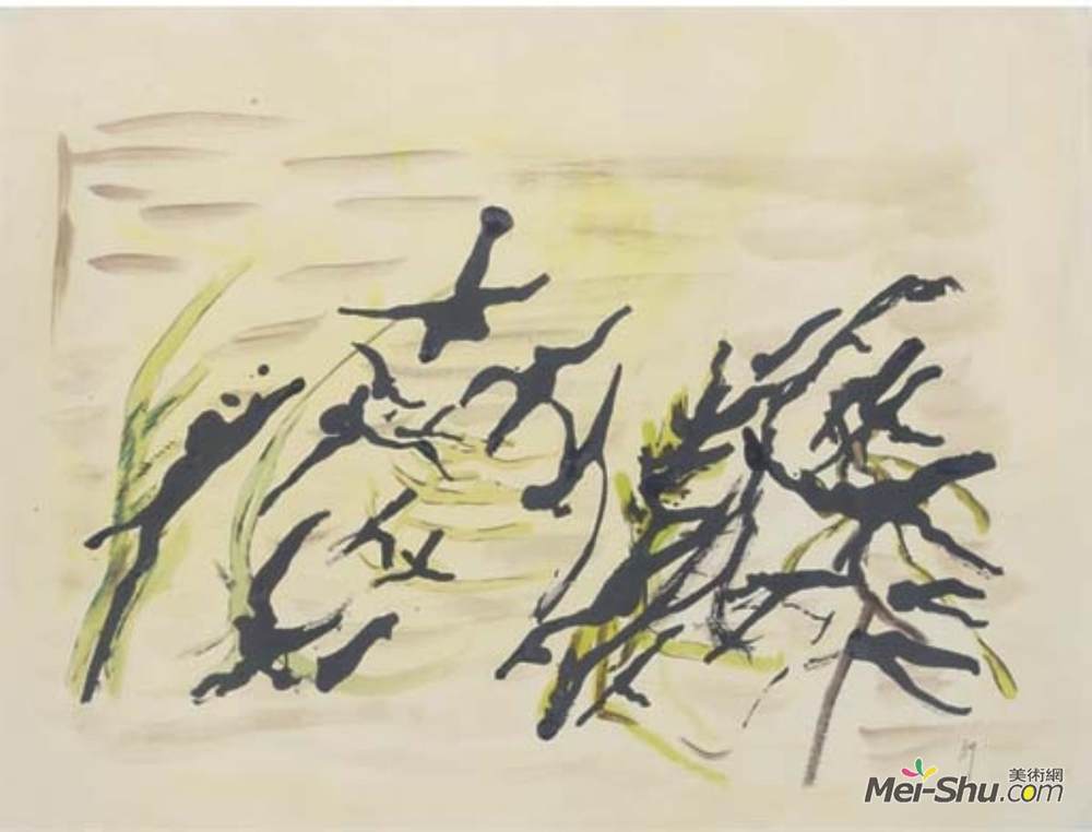 亨利·米修(Henri Michaux)高清作品《作文》