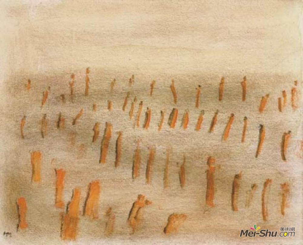 亨利·米修(Henri Michaux)高清作品《无题》