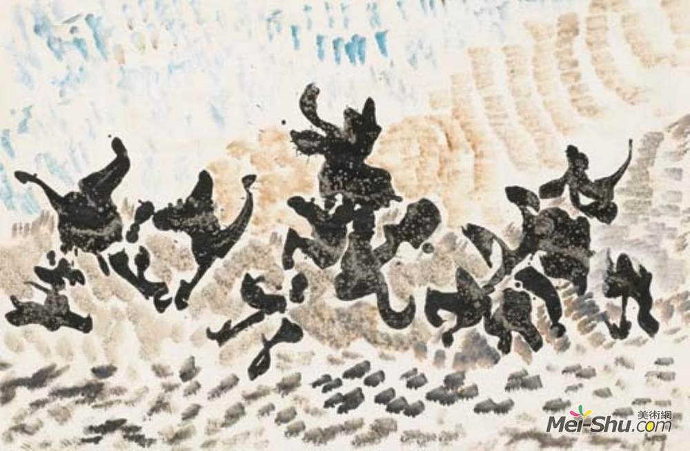 亨利·米修(Henri Michaux)高清作品《无题》