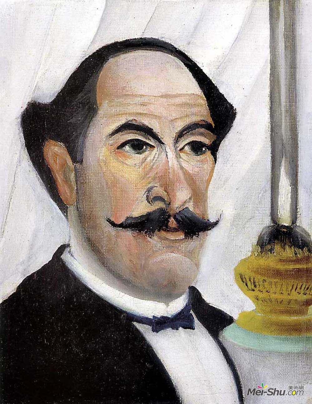 亨利·卢梭(Henri Rousseau)高清作品《自画像》