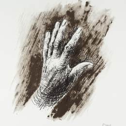 亨利·摩尔(Henry Moore)高清作品:The Artists Hand III