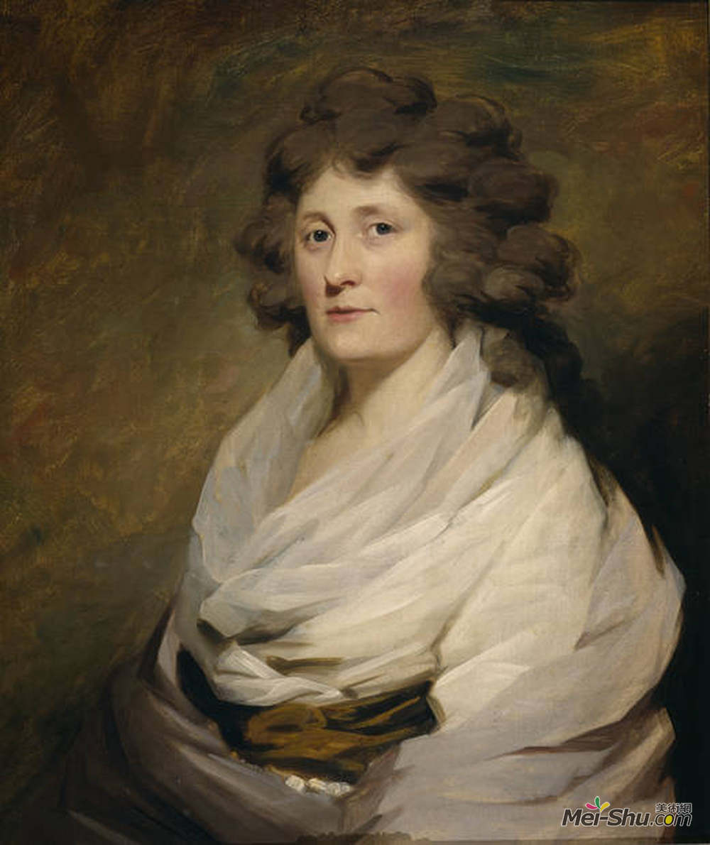 亨利·雷本(Henry Raeburn)高清作品《Mrs. McLean of Kinlochaline》