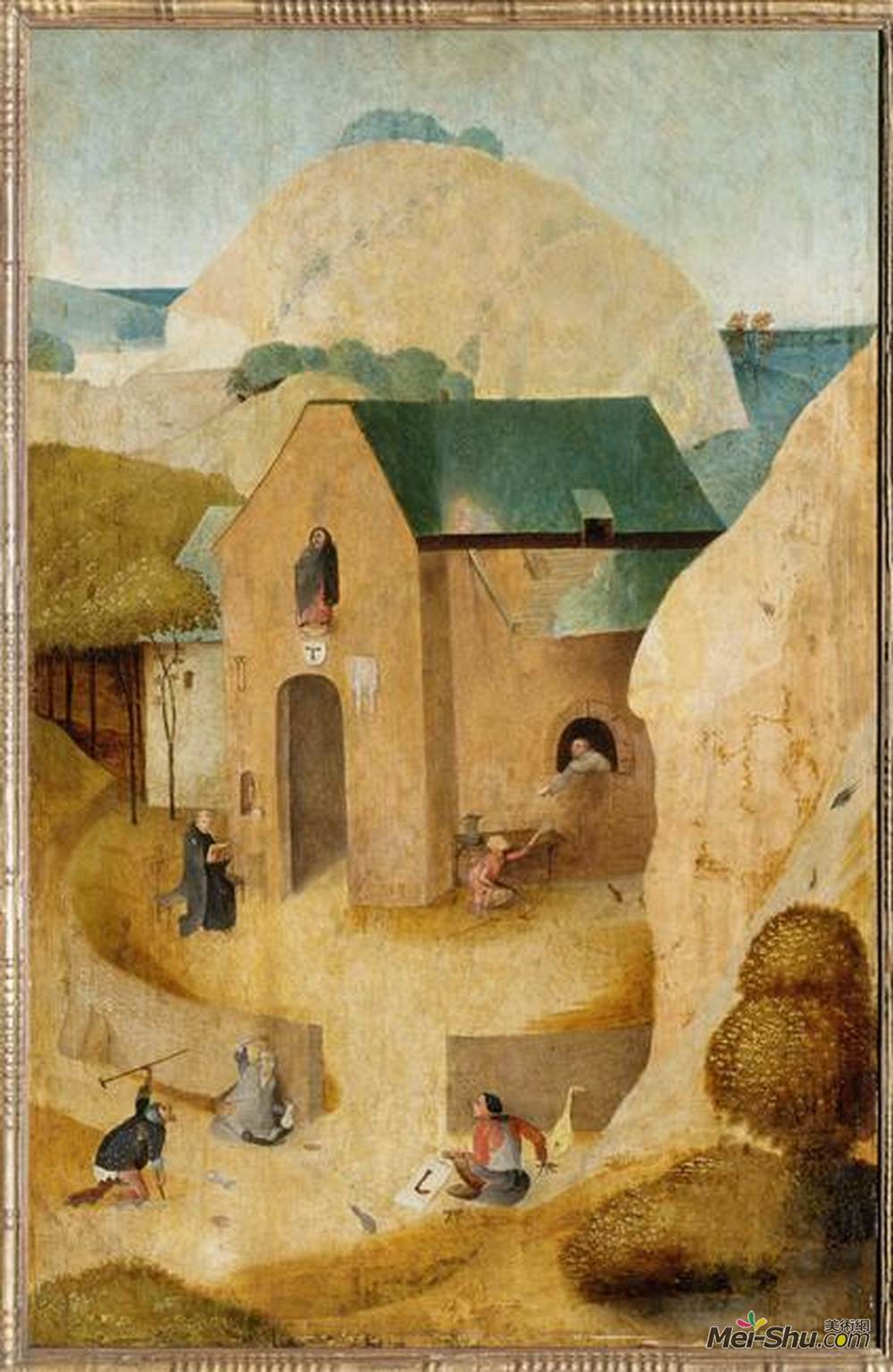 希罗尼穆斯·波希(Hieronymus Bosch)高清作品《St. James and the Magician》