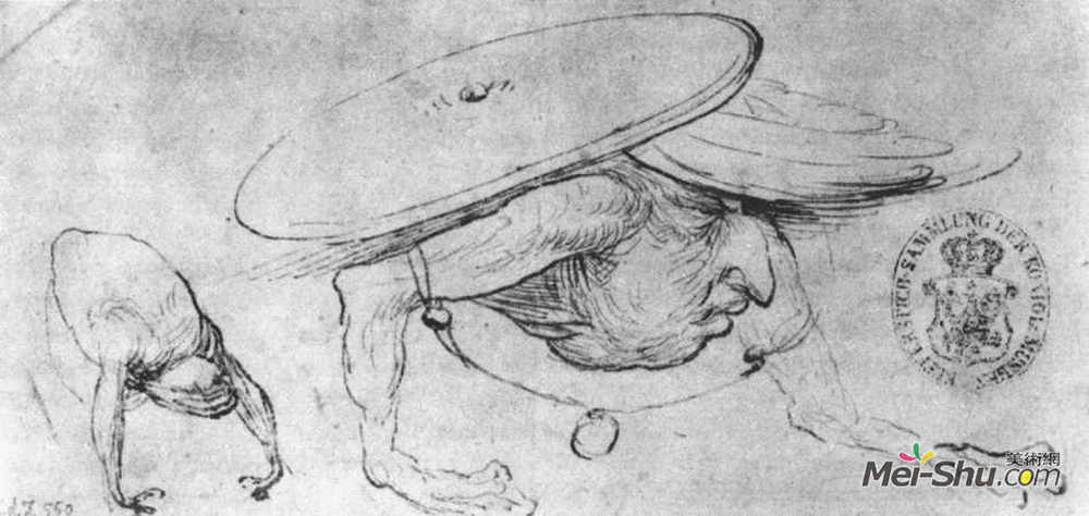 希罗尼穆斯·波希(Hieronymus Bosch)高清作品《怪兽研究》