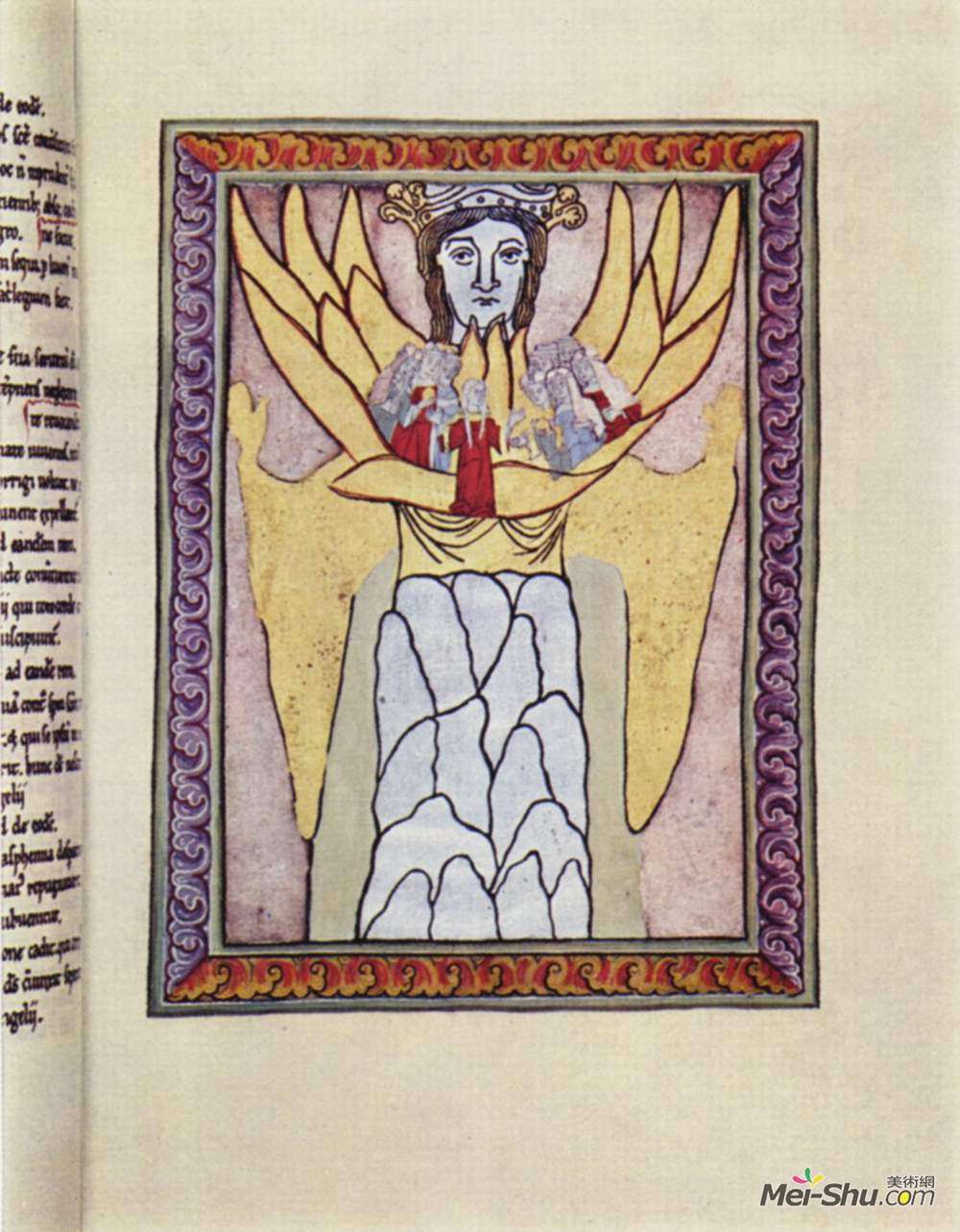 宾根希尔德加德(Hildegard of Bingen)高清作品《神秘的身体》