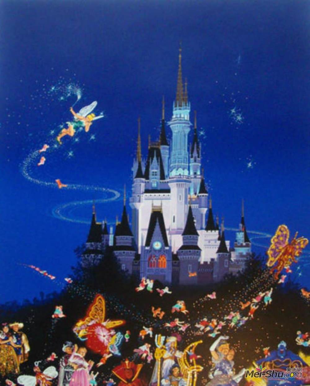 伊罗·山方(Hiro Yamagata)高清作品《Tinkerbell, Tokyo Disneyland's 15th Anniversary》