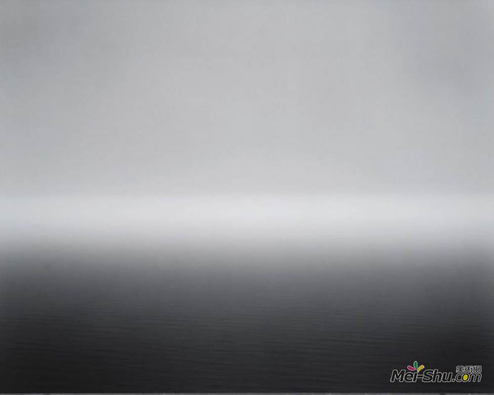 杉本博司(Hiroshi Sugimoto)高清作品《海景：利古里亚海，靠近萨维奥》