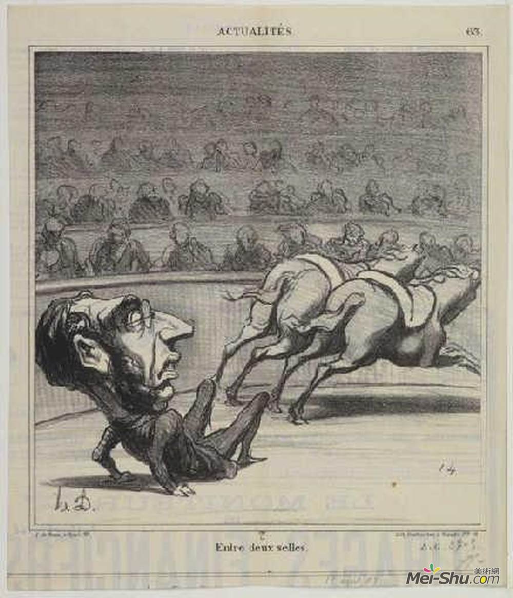 奥诺雷·杜米埃(Honore Daumier)高清作品《埃米尔奥利维尔》