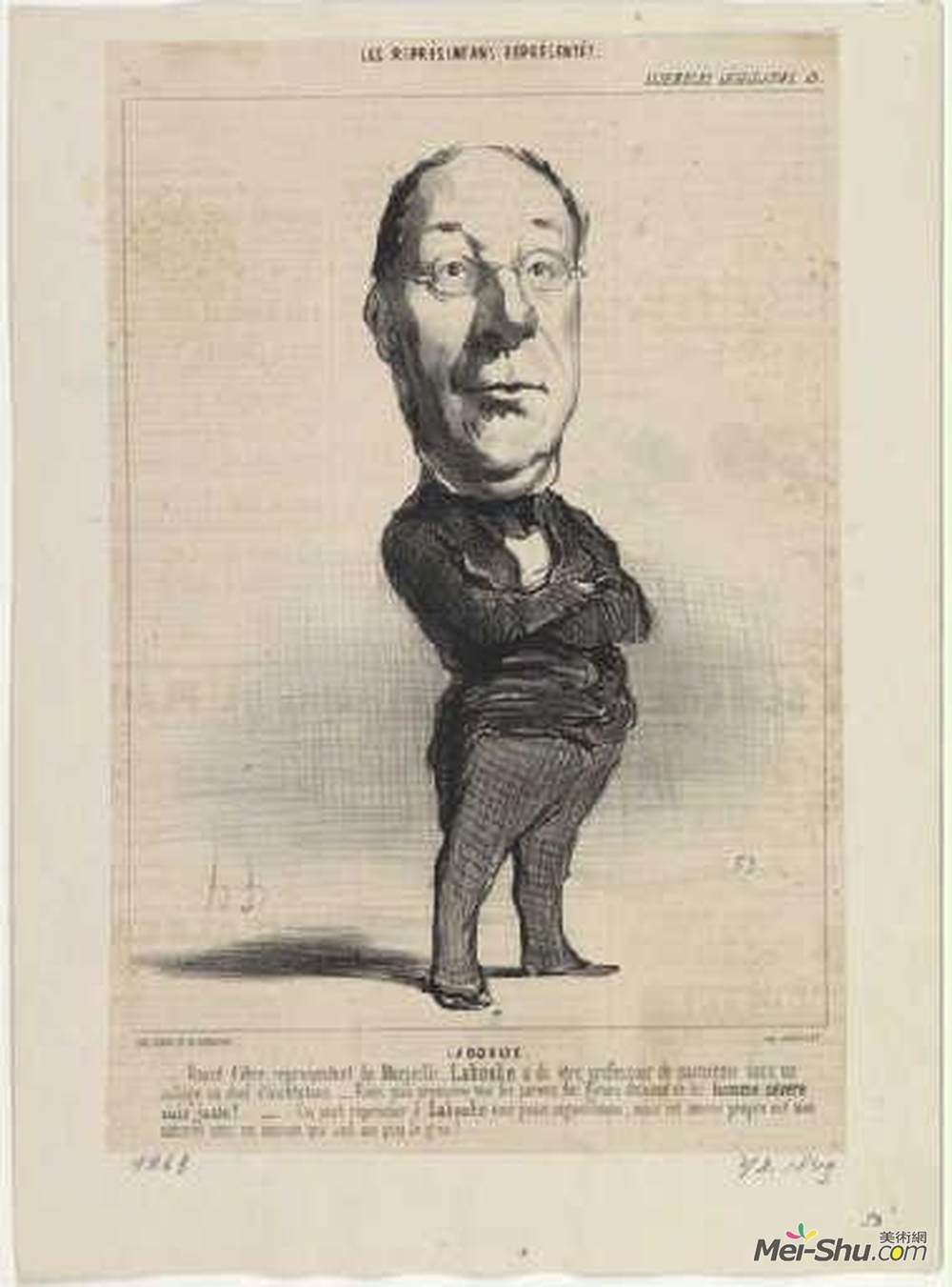 奥诺雷·杜米埃(Honore Daumier)高清作品《拉布利》