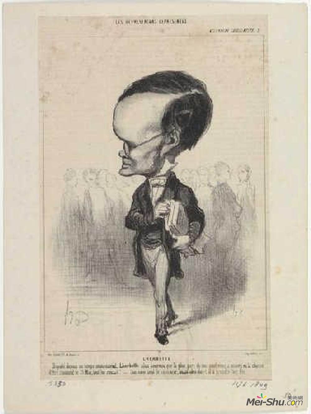 奥诺雷·杜米埃(Honore Daumier)高清作品《拉尔贝特》