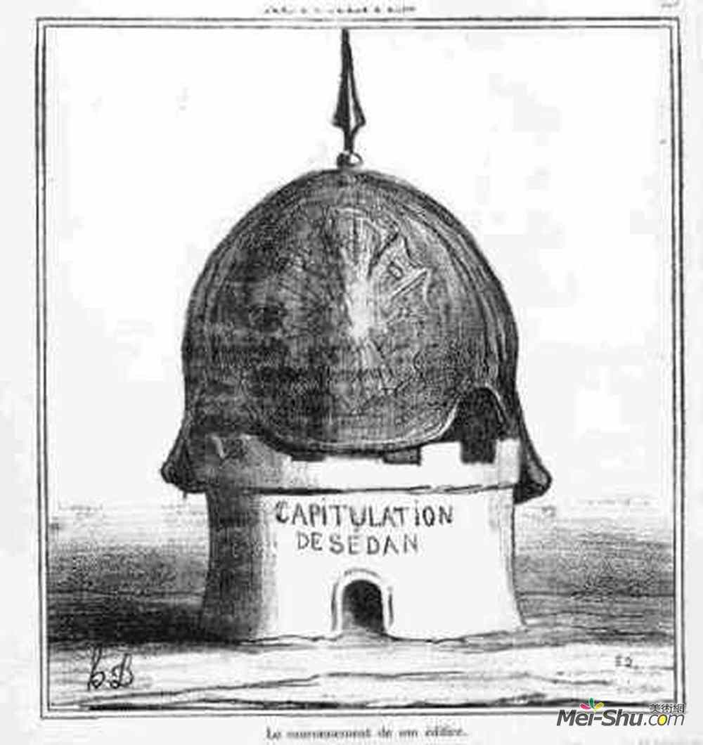 奥诺雷·杜米埃(Honore Daumier)高清作品《轿车的投降》