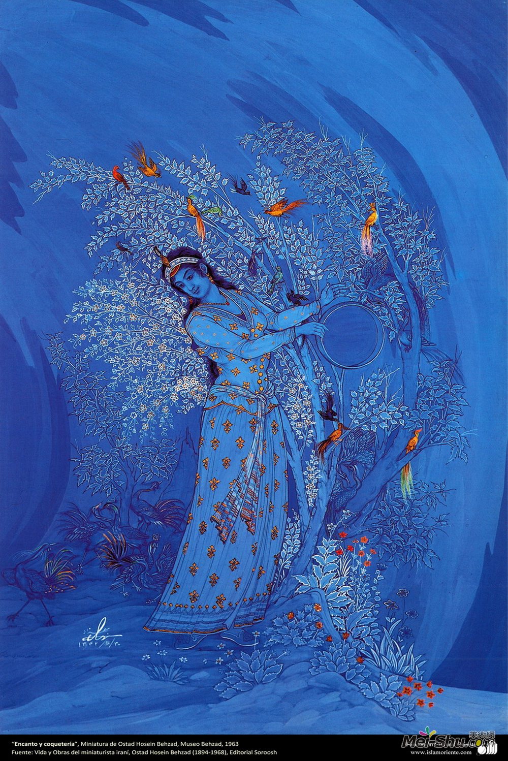 侯赛因·贝扎德(Hossein Behzad)高清作品《魅力与风趣》
