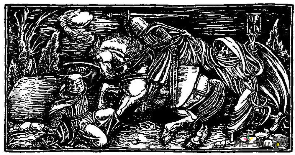 霍华德·派尔(Howard Pyle)高清作品《银手37的奥托》