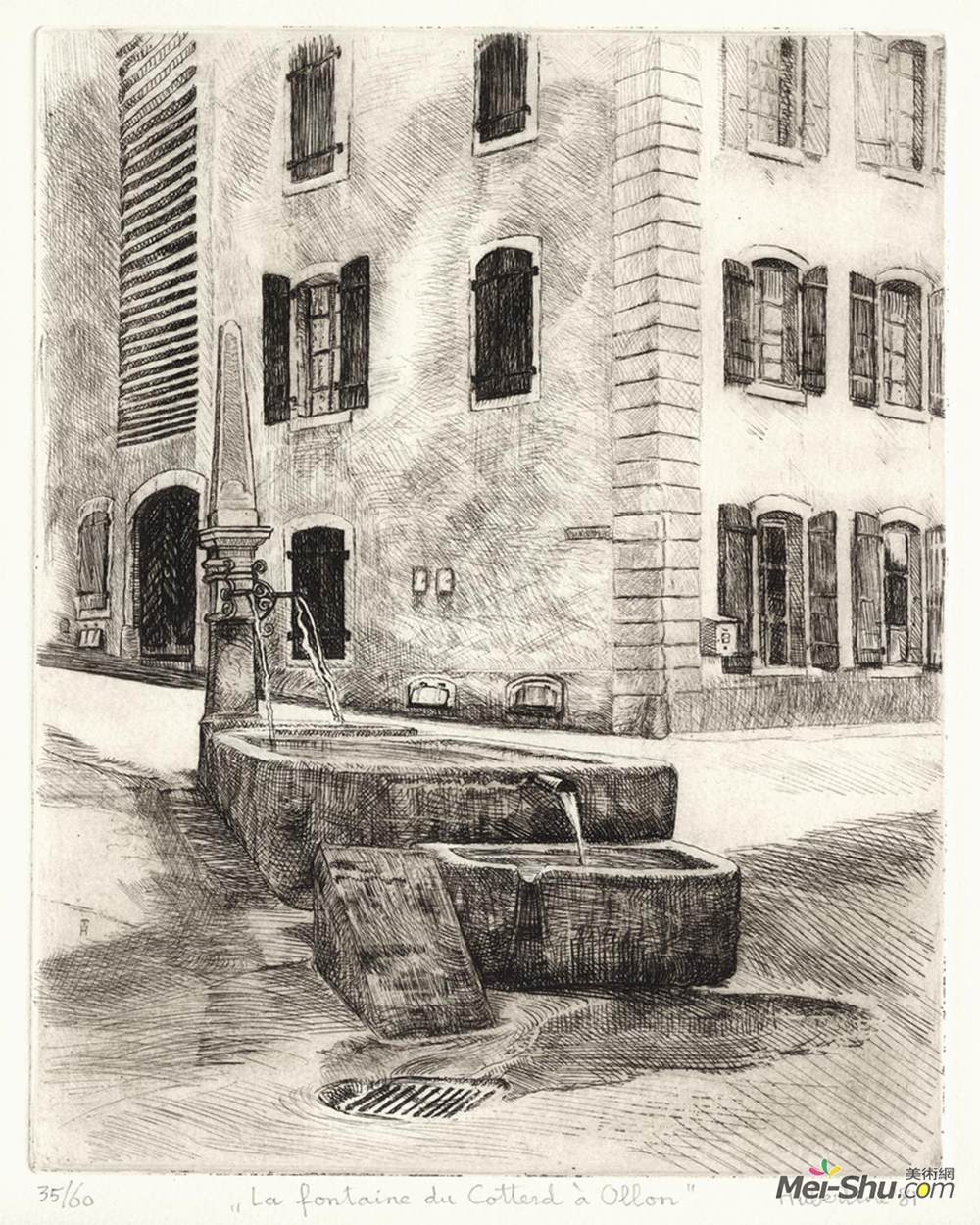 胡伯廷海耶曼(Hubertine Heijermans)高清作品《瑞士卢旺达奥伦乡村喷泉》