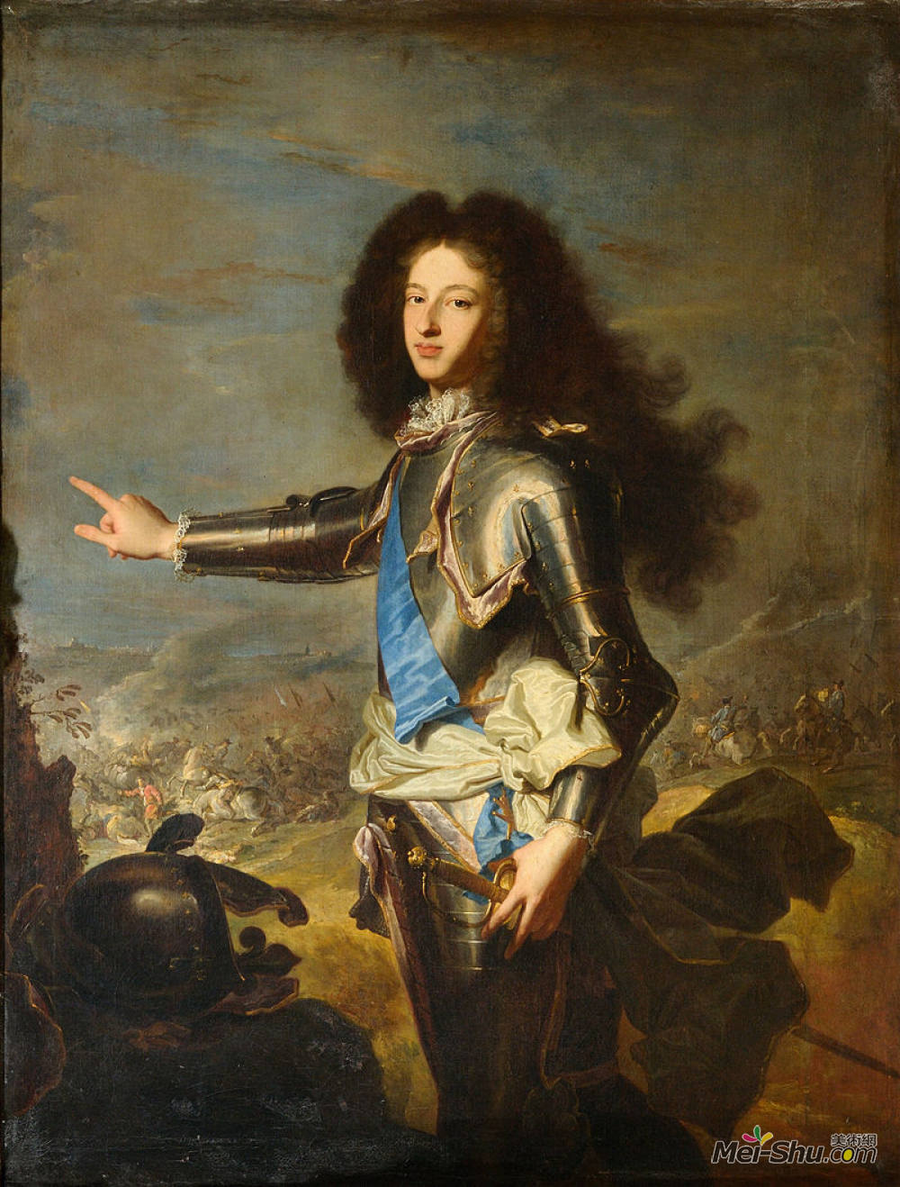 路易法国勃艮第公爵亚森特里戈hyacintherigaud高清作品欣赏