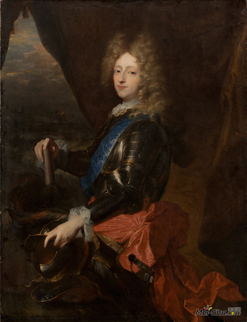亚森特·里戈(Hyacinthe Rigaud)高清作品《布罗伊公爵的画像》