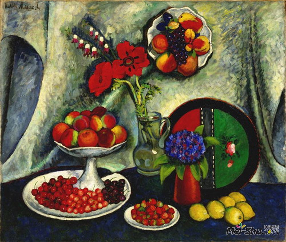 伊利亚·马什科娃(Ilya Mashkov)高清作品《静物》