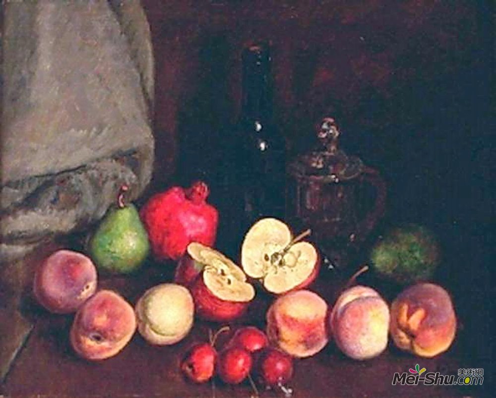 伊利亚·马什科娃(Ilya Mashkov)高清作品《静物水果》