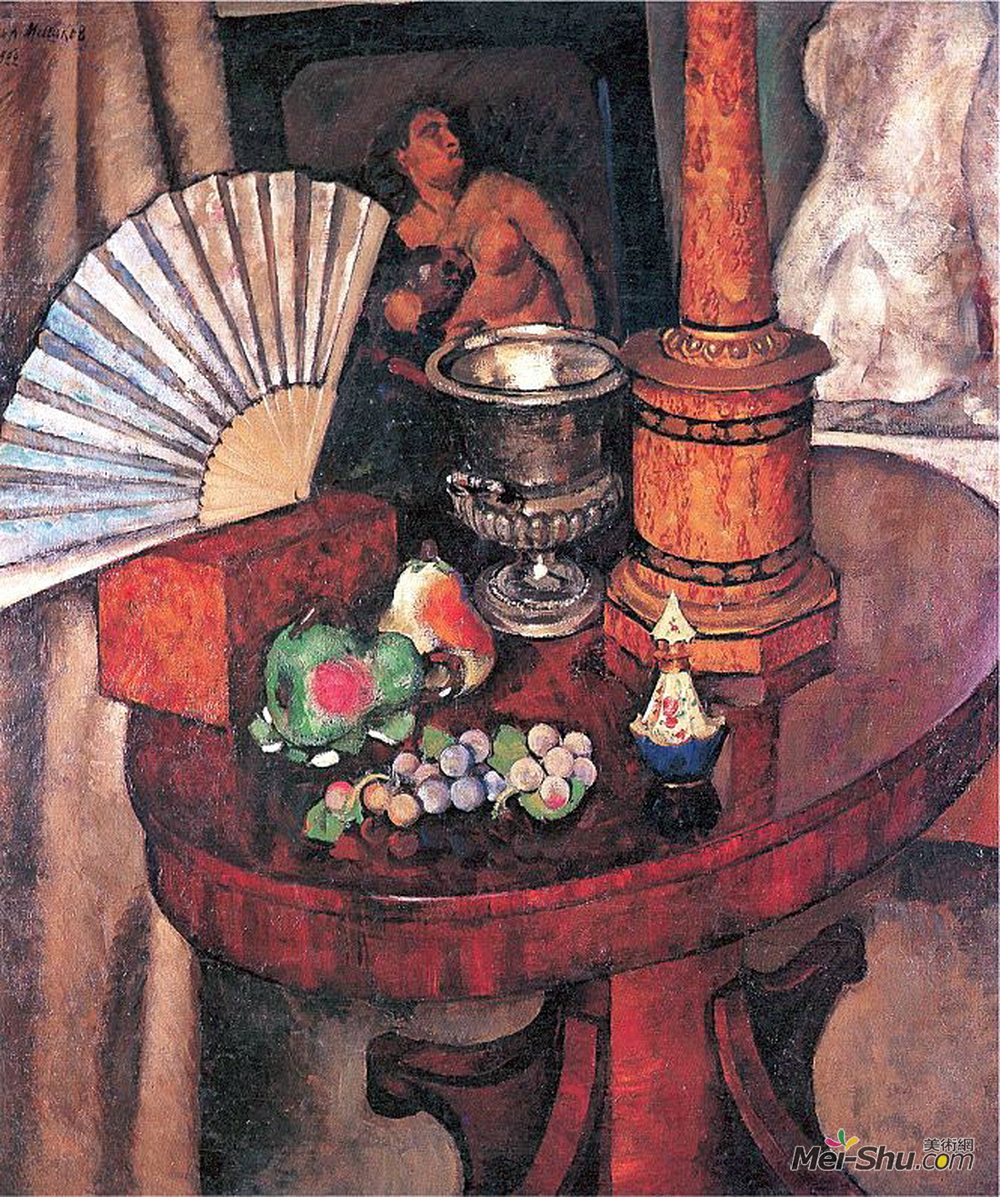 伊利亚·马什科娃(Ilya Mashkov)高清作品《风扇静物》
