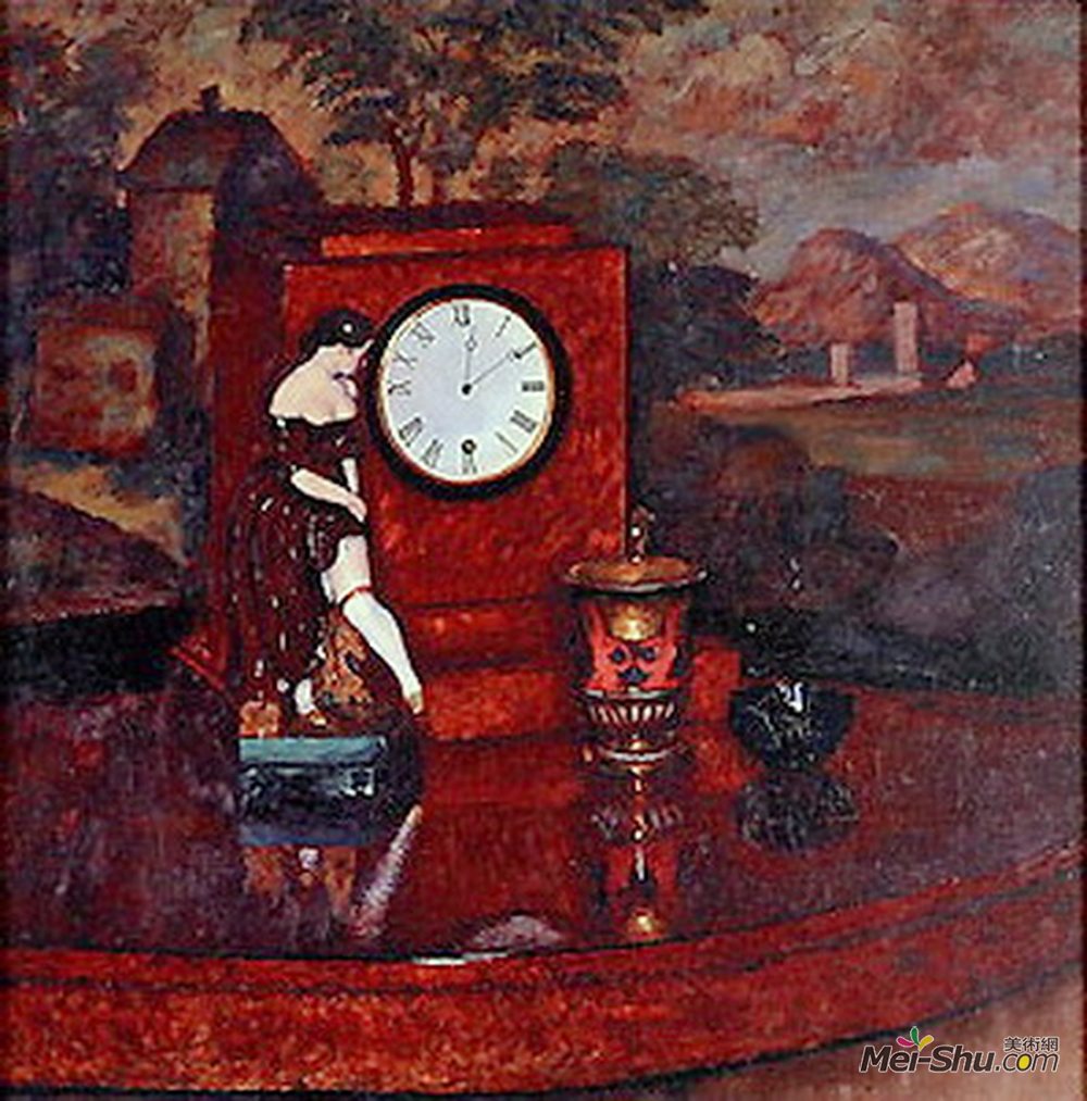 伊利亚·马什科娃(Ilya Mashkov)高清作品《静物瓷》