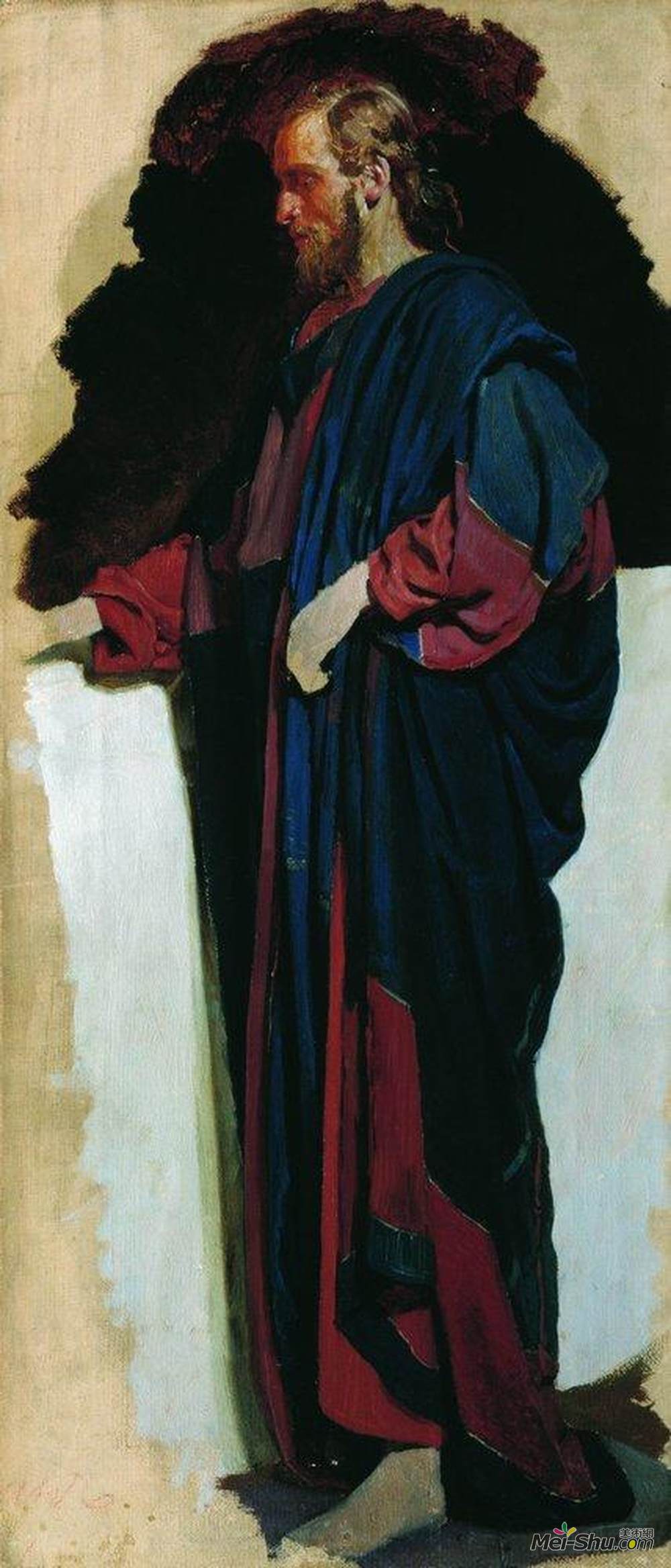 伊利亚·叶菲莫维奇·列宾(Ilya Repin)高清作品《基督》