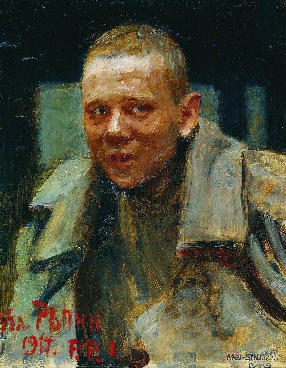 伊利亚·叶菲莫维奇·列宾(Ilya Repin)高清作品《逃兵》