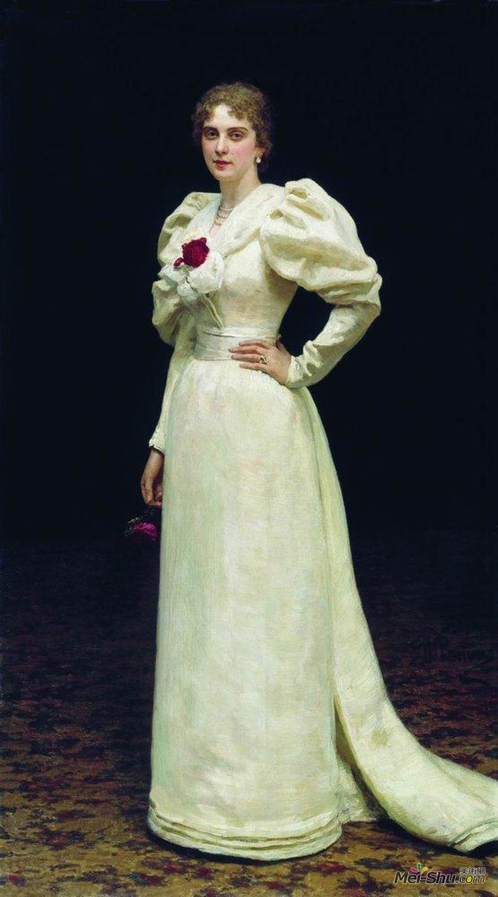 伊利亚·叶菲莫维奇·列宾(Ilya Repin)高清作品《史坦海尔画像》