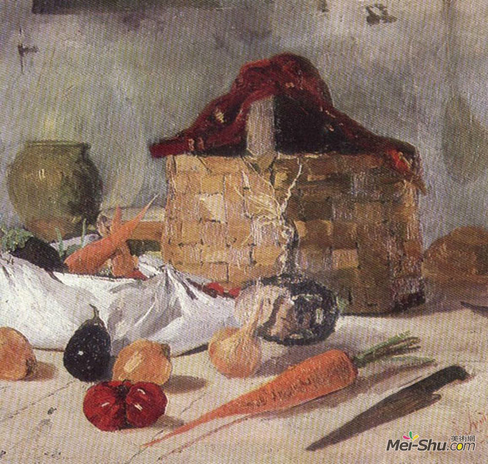 恩·安德烈斯丘(Ion Andreescu)高清作品《静物》