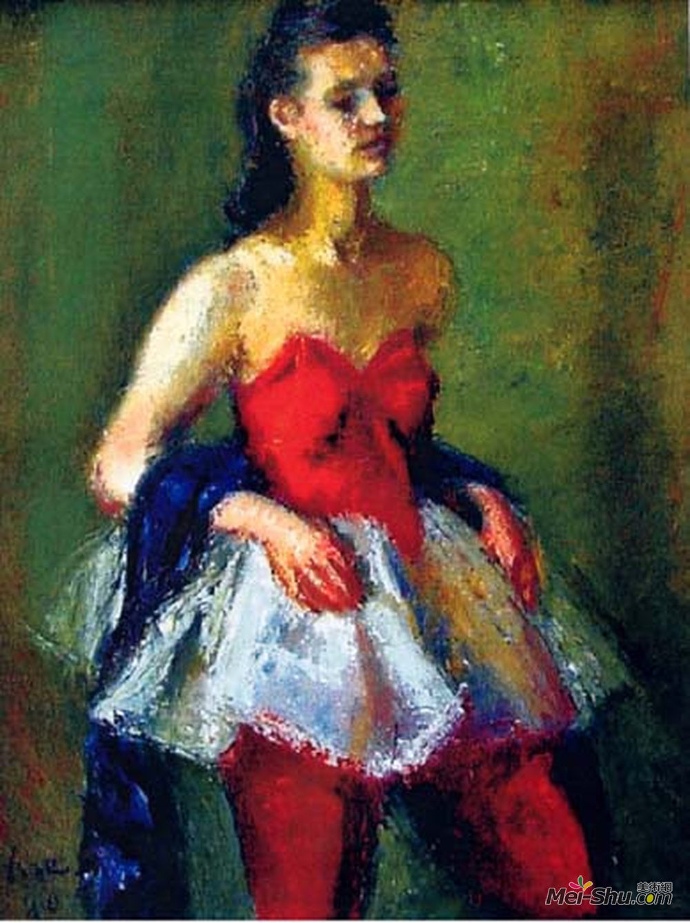 伊西夫伊塞(Iosif Iser)高清作品《芭蕾舞女》
