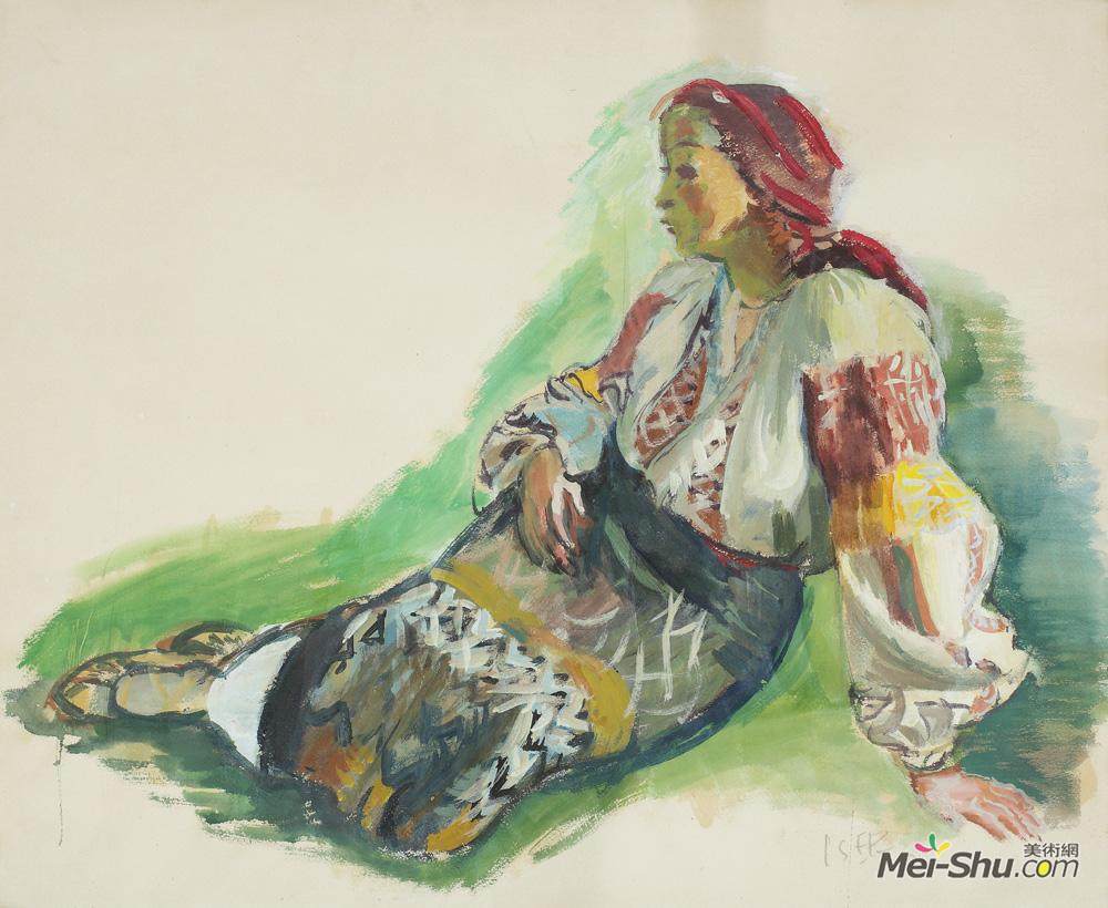 伊西夫伊塞(Iosif Iser)高清作品《Woman from Muscel》