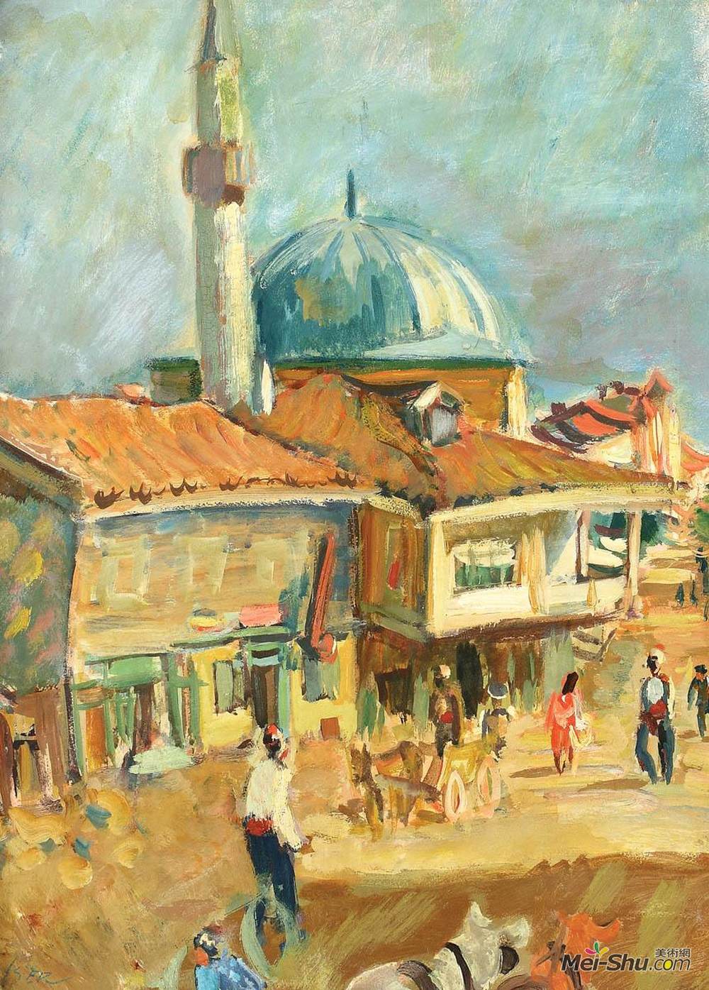 伊西夫伊塞(Iosif Iser)高清作品《The Mosque from Turtucaia》