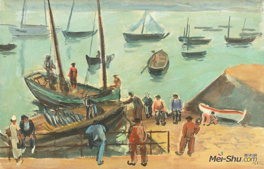 伊西夫伊塞(Iosif Iser)高清作品《布雷塔尼亚港》