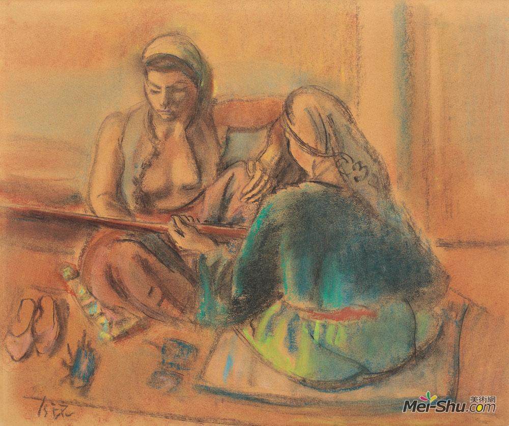 伊西夫伊塞(Iosif Iser)高清作品《鞑靼妇女》
