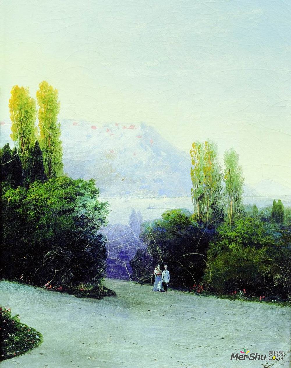 艾伊瓦佐夫斯基(Ivan Aivazovsky)高清作品《里瓦的亚》